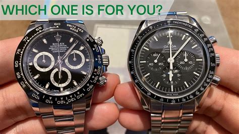 omega vs rolex reviews